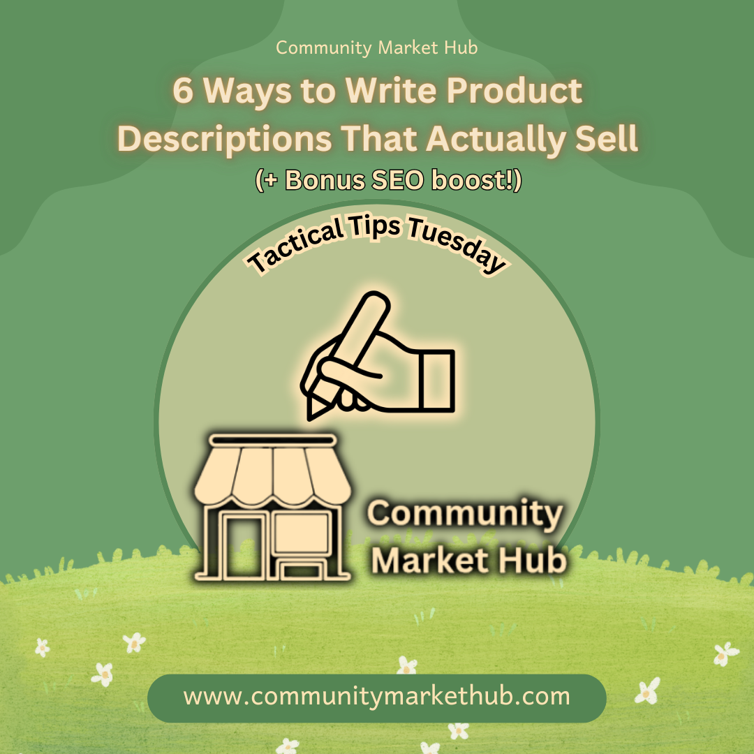 6 Ways to Write Product Descriptions That Actually Sell