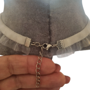 jade malachite choker necklace adjustable clasp detail