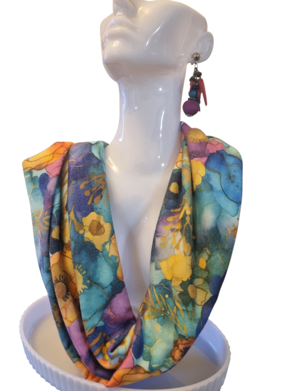 “Summer Bloom” Watercolor Wrap