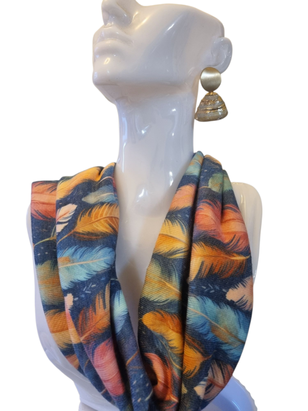 “Wild Feather” Boho Infinity Wrap