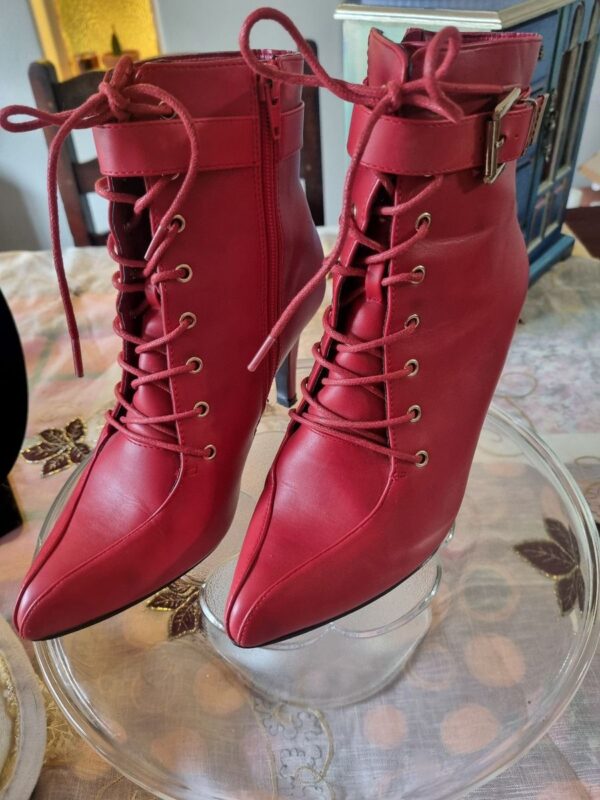 Red Boots from Foschini – Spotless, Size 4/5 | Worn Once