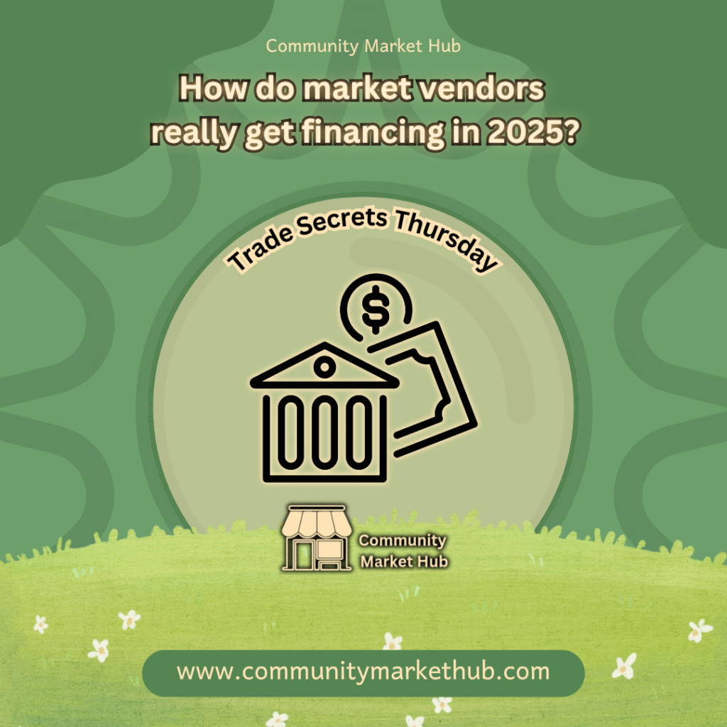 How Market Vendors Access Financing