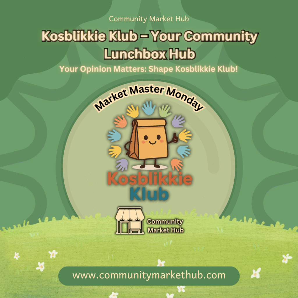 Kosblikkie Klub – Your Community Lunchbox Hub