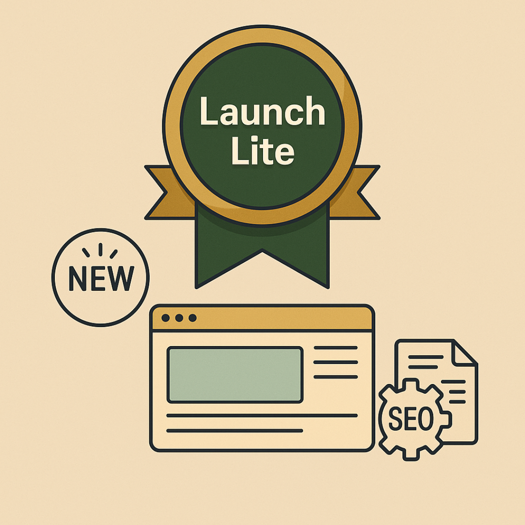 Business starter package website setup – CMH