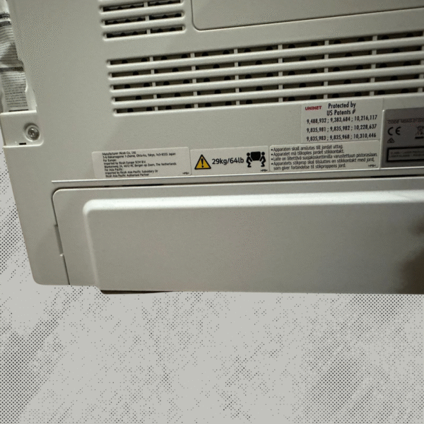 UNINET iColor 540 white toner printer side 2