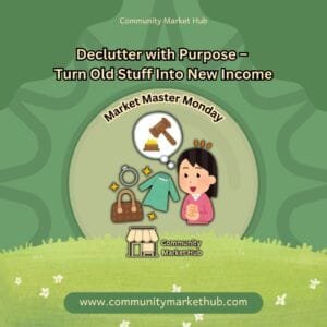 Declutter with Purpose – Turn Old Stuff Into New Income