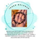 Inner Balance - Lava Stone and Sodalite Crystal Bracelet