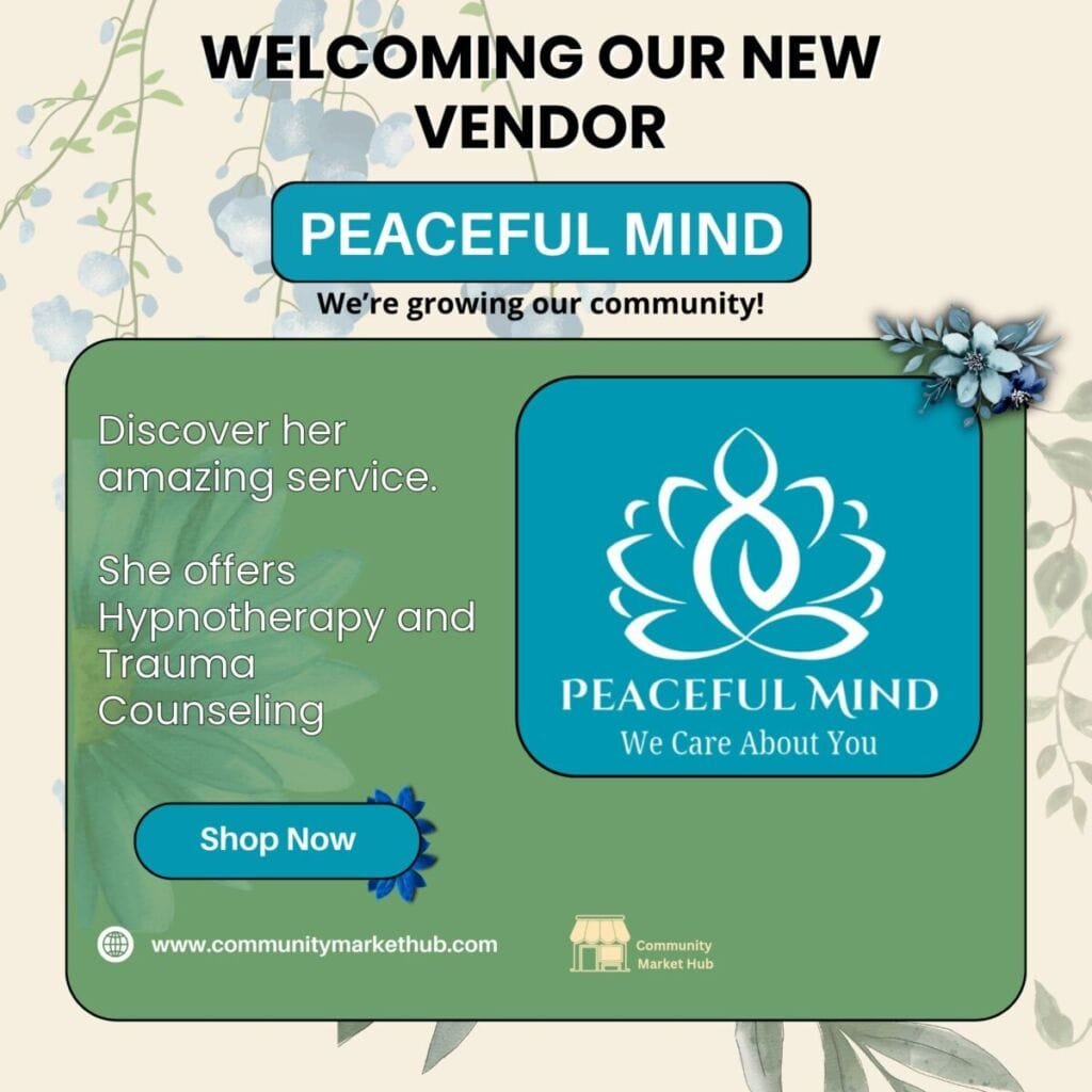 New Vendor Peaceful Mind