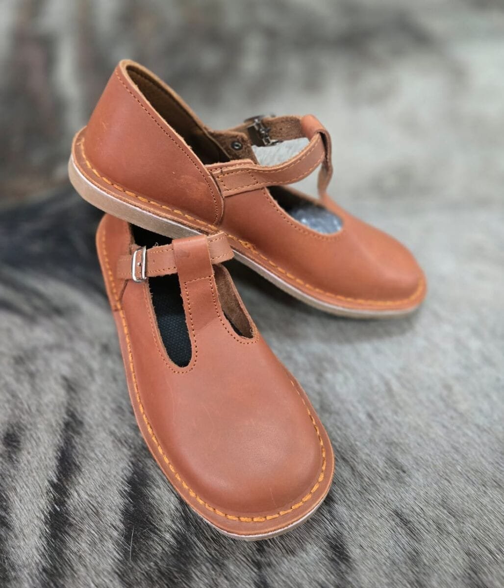 genuine leather babydoll school shoes brown genuine leather babydoll school shoes brown