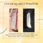 Clear Quartz Pointer 12.5cm 148g