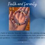 Faith and Serenity - Blue Calcite Crystal Bracelet