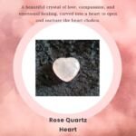 Rose Quartz Heart 4,5cm 59g