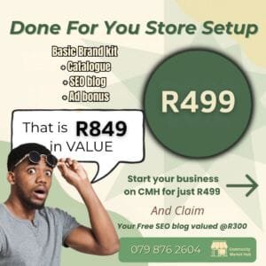 Done For You Store Setup CMH Vendor Service