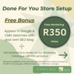 Done For You Store Setup CMH Vendor Service - Free Bonus