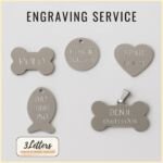 metal engraving service 3 Letter Jewellery
